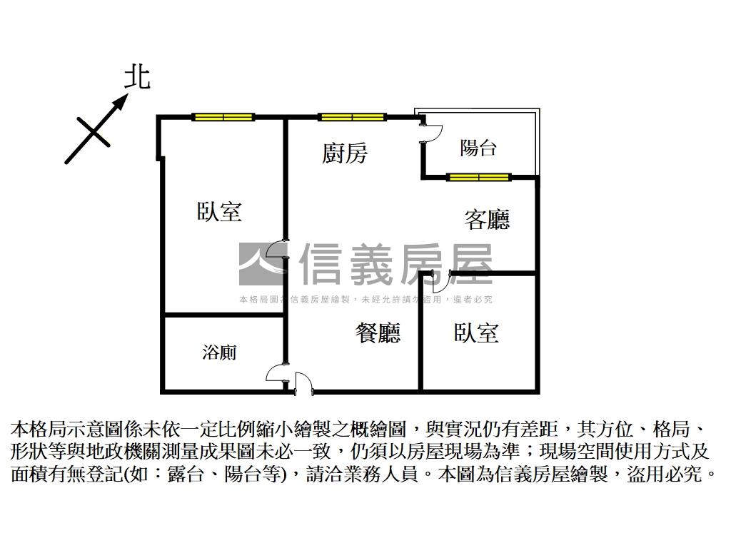 獨家。幸福昇樺２房房屋室內格局與周邊環境
