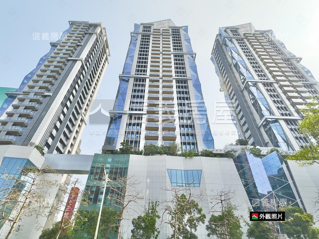 台北星鑽大坪數後棟景觀房屋室內格局與周邊環境