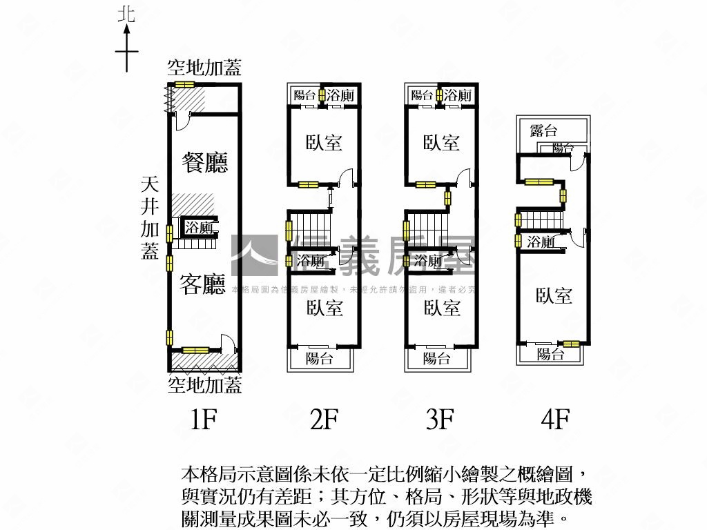 建平七街面公園角窗車墅房屋室內格局與周邊環境