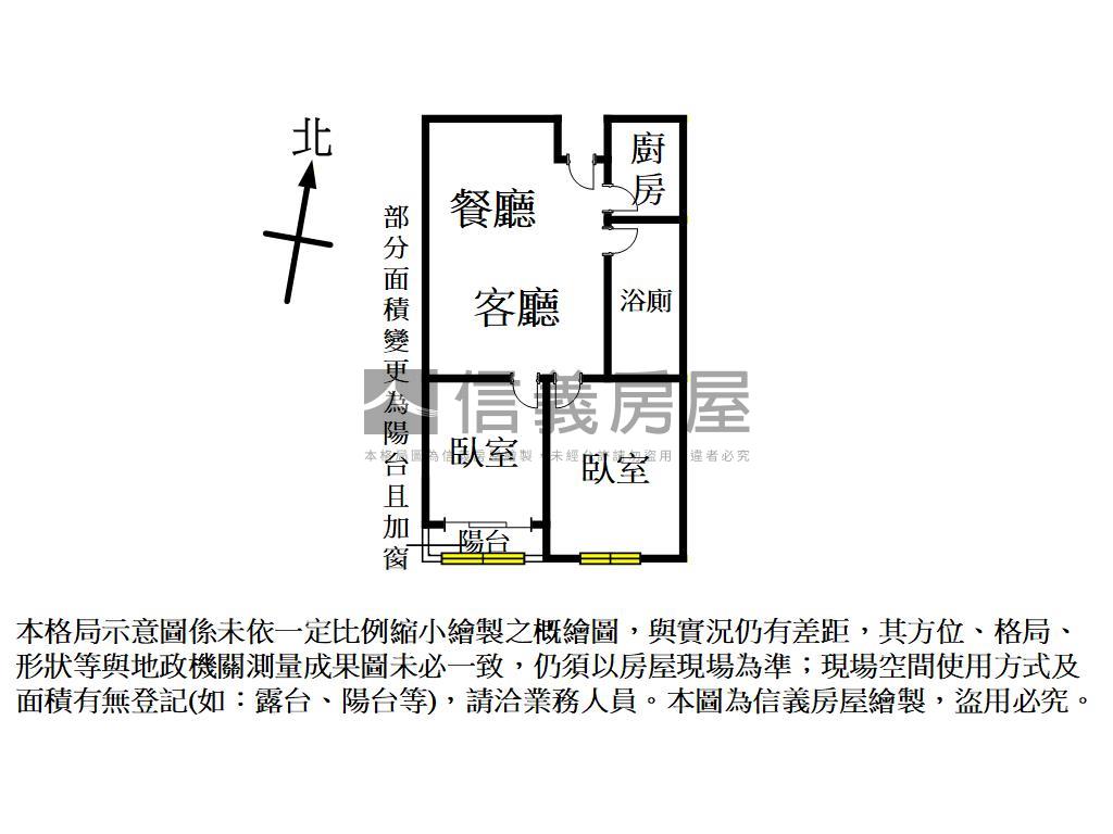 近火車站小資兩房房屋室內格局與周邊環境