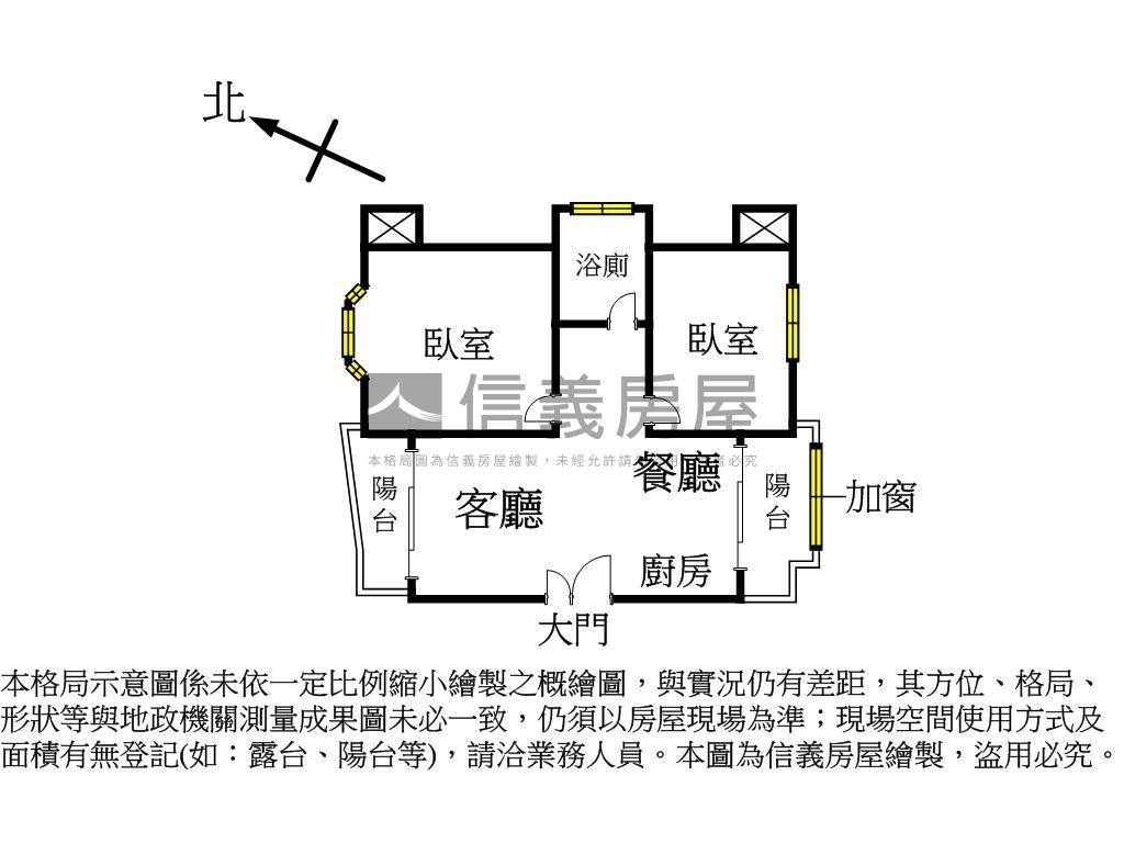 專任麗池高苑綠景優質２房房屋室內格局與周邊環境