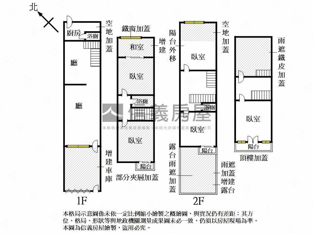 建工路優質透天房屋室內格局與周邊環境