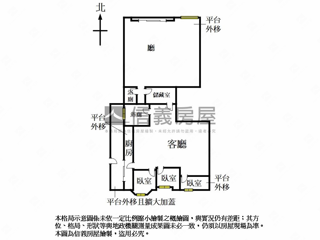 昌平街黃金店面房屋室內格局與周邊環境