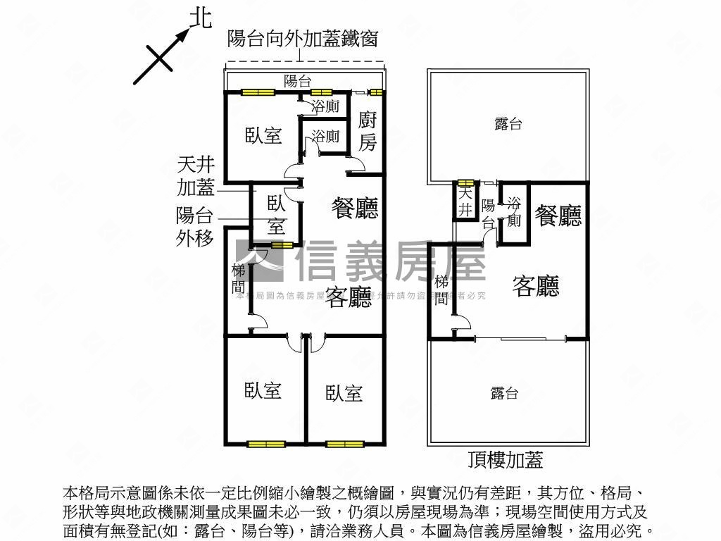 稀有基隆路燙金門牌釋出房屋室內格局與周邊環境