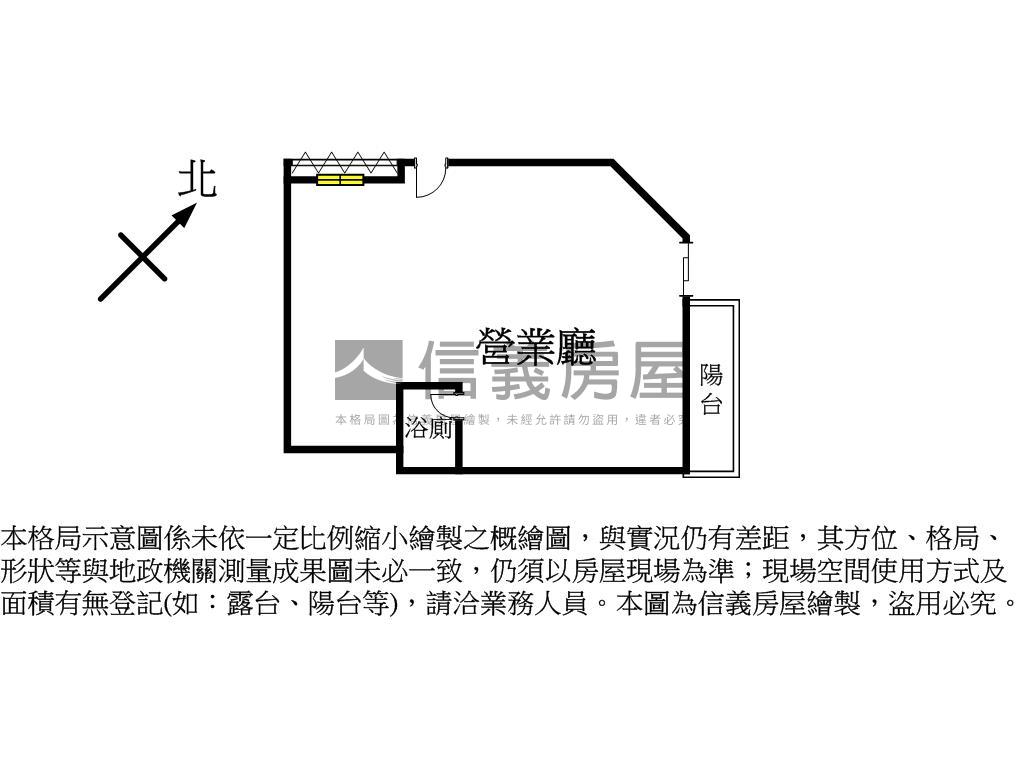 迴龍國小．三角窗金店面房屋室內格局與周邊環境