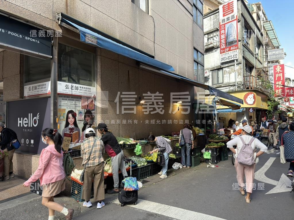 大中正東門市場金透王房屋室內格局與周邊環境