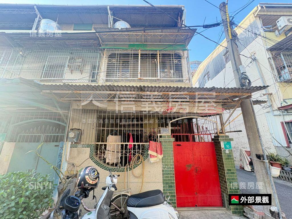 善化｜市中心邊間老宅房屋室內格局與周邊環境