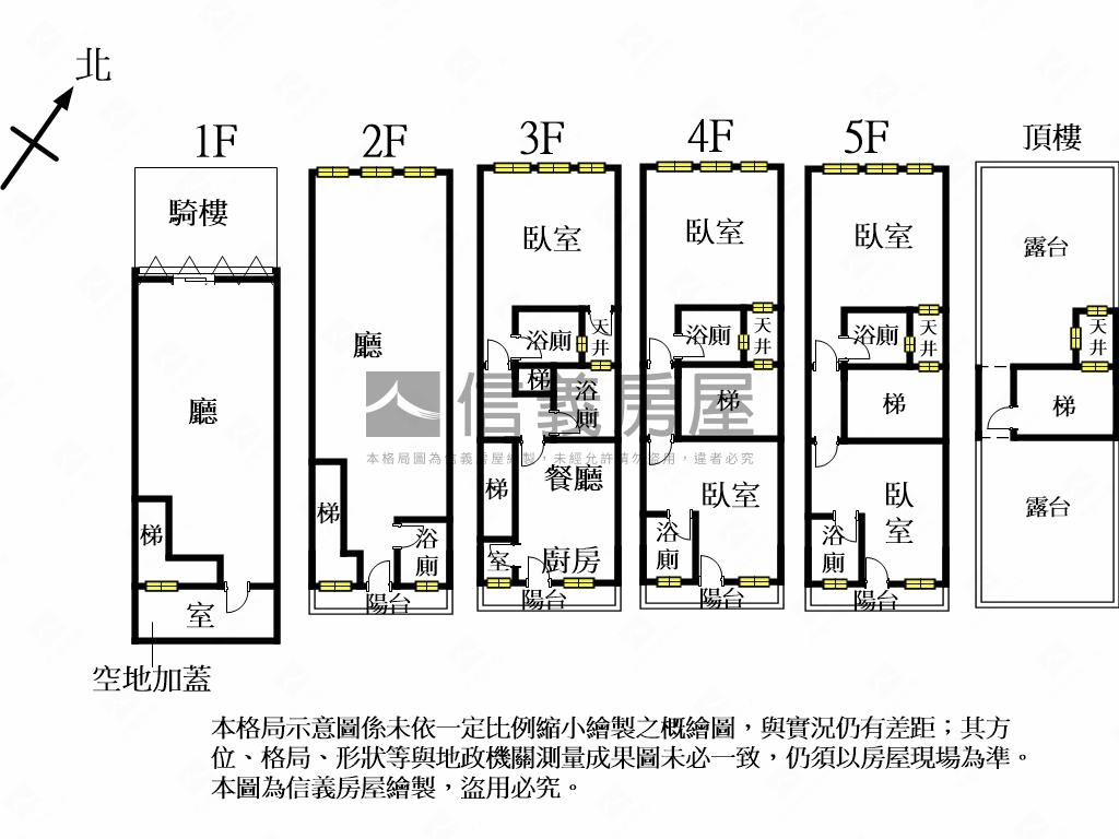 南苗商業區收租透天金店面房屋室內格局與周邊環境