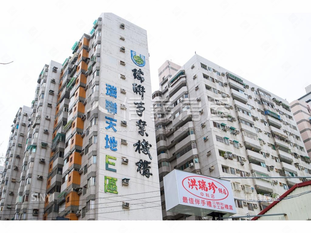 中科瑞聯Ｅ區發發美四房房屋室內格局與周邊環境