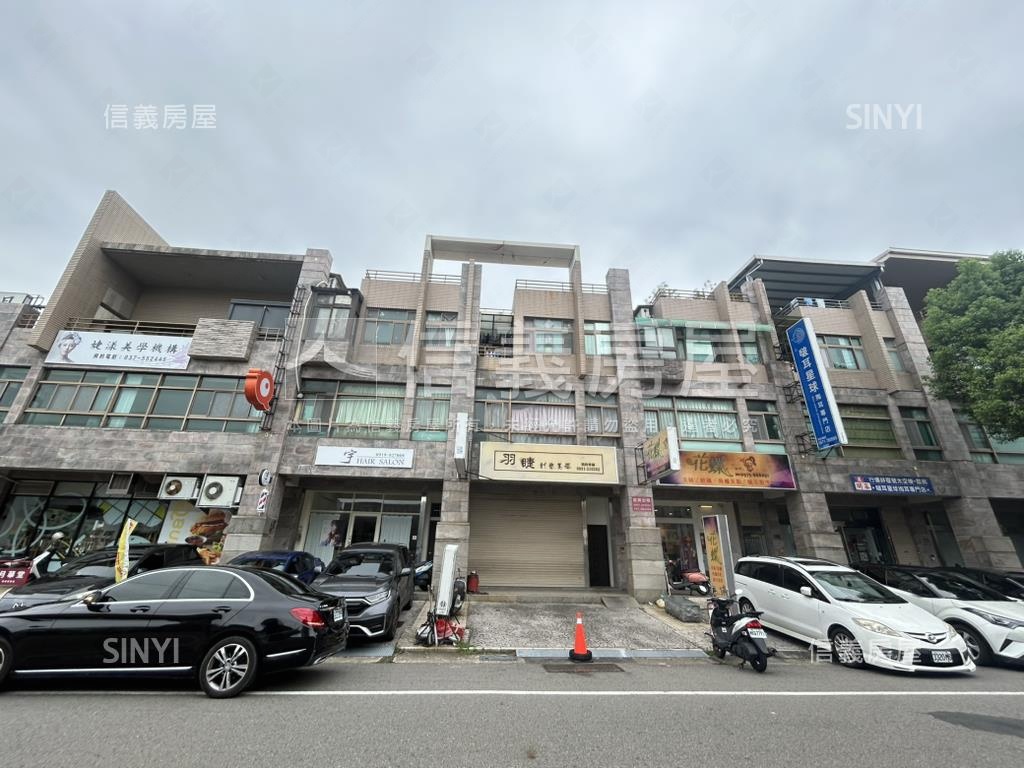 竹南市中心金店面房屋室內格局與周邊環境