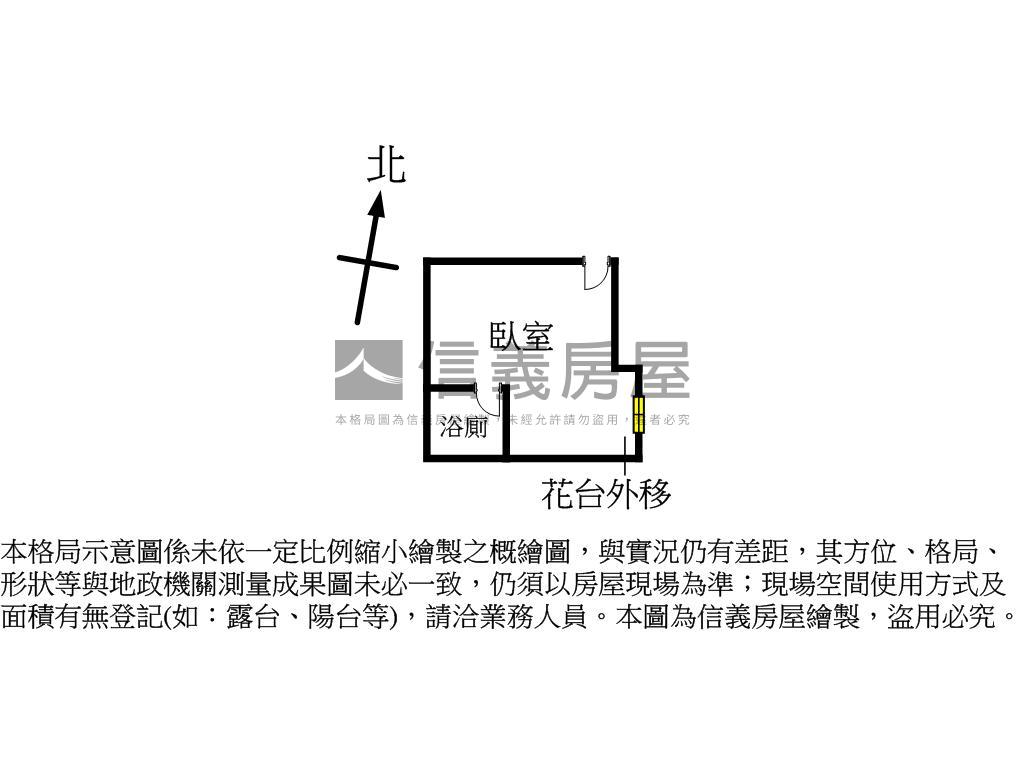 勤益近圖書館✦美套房Ｂ房屋室內格局與周邊環境