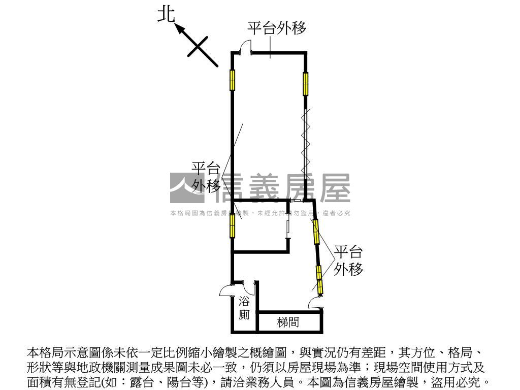 民族公寓一樓大空間房屋室內格局與周邊環境