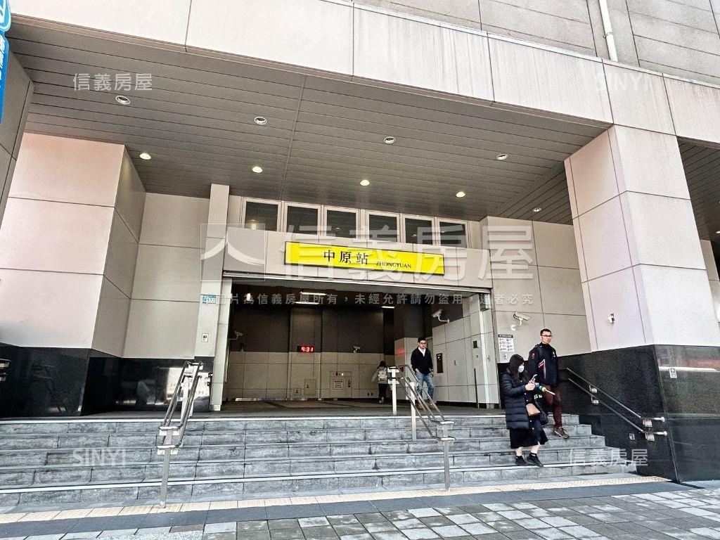 ＭＩＴ廠辦‧中原站金店面房屋室內格局與周邊環境