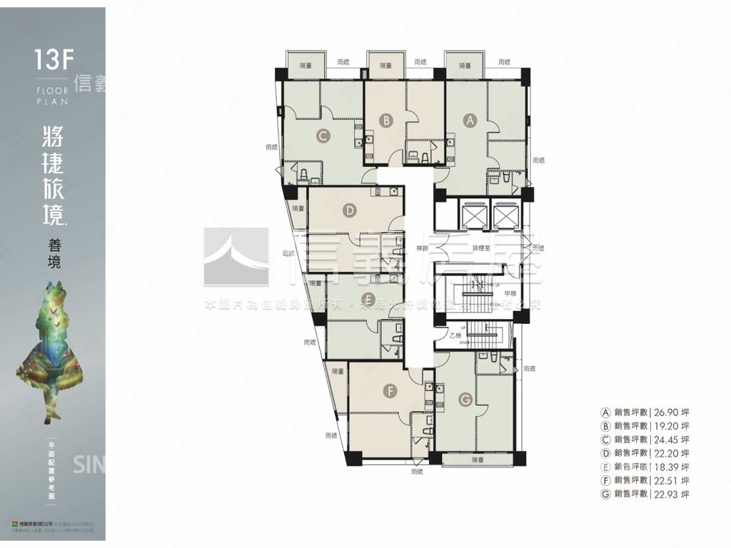 將捷旅境．－善境房屋室內格局與周邊環境
