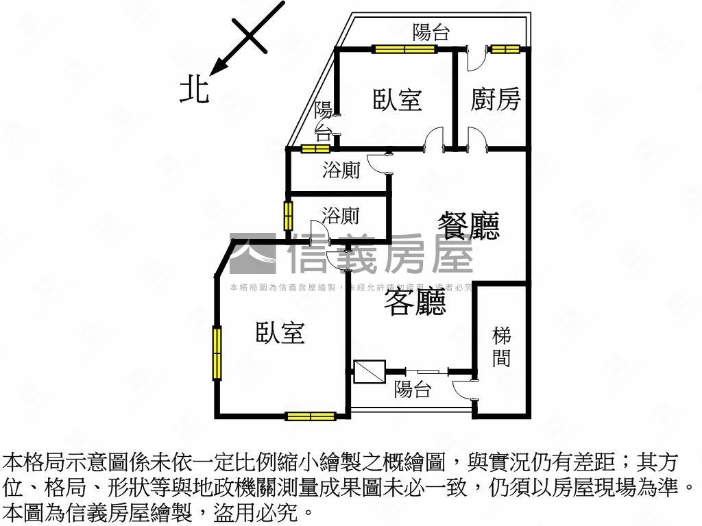 七段圓環安靜美寓房屋室內格局與周邊環境