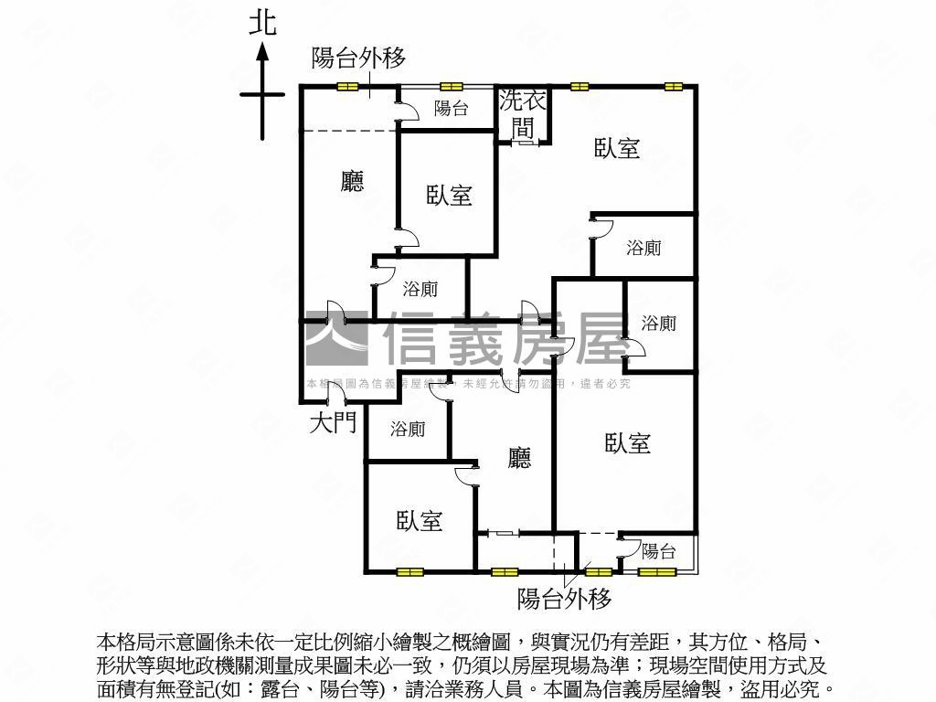 一中商圈富榮街收租四套房房屋室內格局與周邊環境