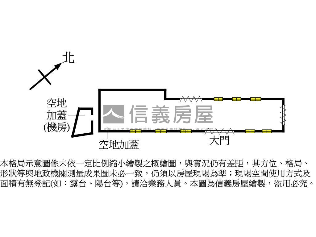 南投近國道丁建廠房房屋室內格局與周邊環境