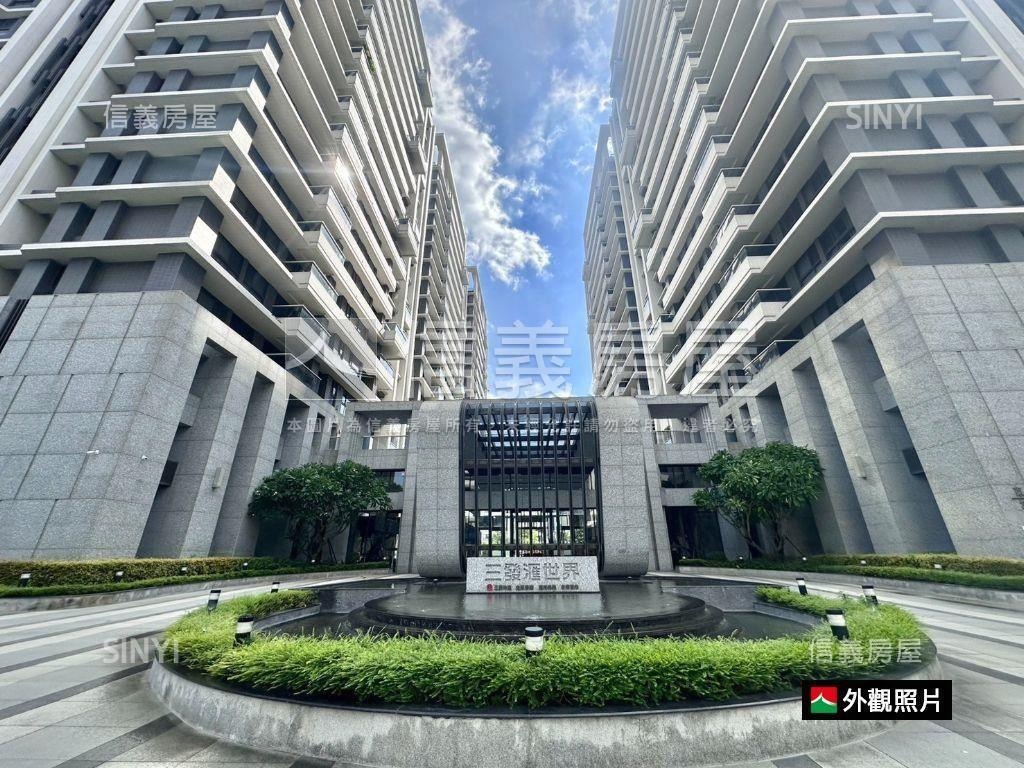 專任約三發匯世界兩房車位房屋室內格局與周邊環境