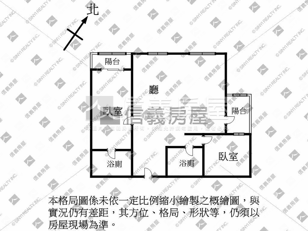 未來城２房平面車位房屋室內格局與周邊環境