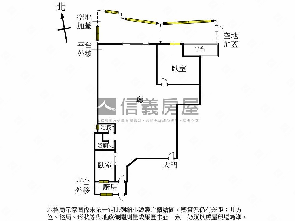 大空間☆辦公室☆店面房屋室內格局與周邊環境