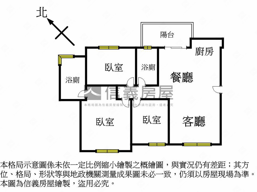合峰曜境綠意３房＋車位房屋室內格局與周邊環境