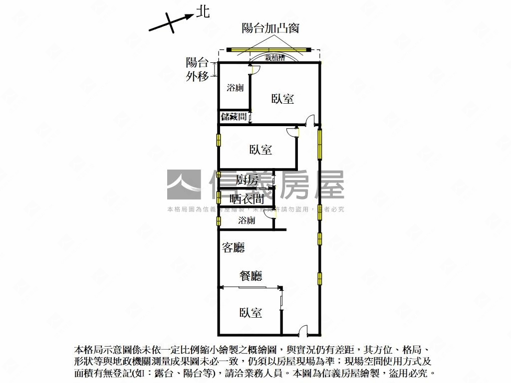 近雙子星．高樓三房車位房屋室內格局與周邊環境