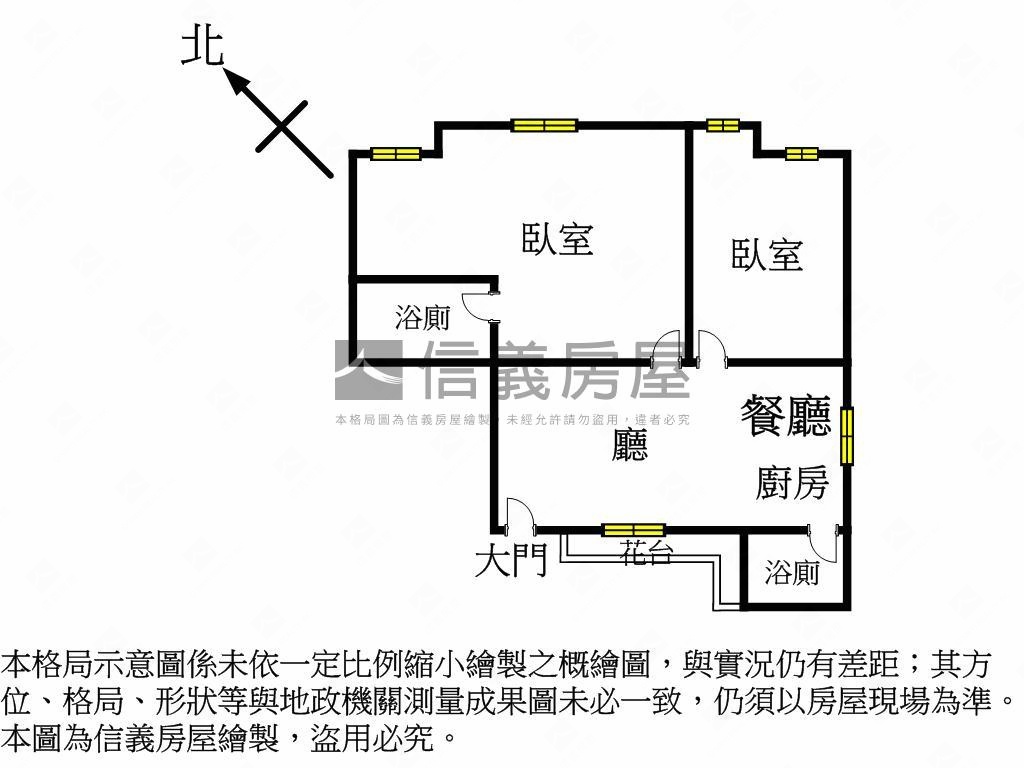 天生贏家低總２房裝潢戶房屋室內格局與周邊環境