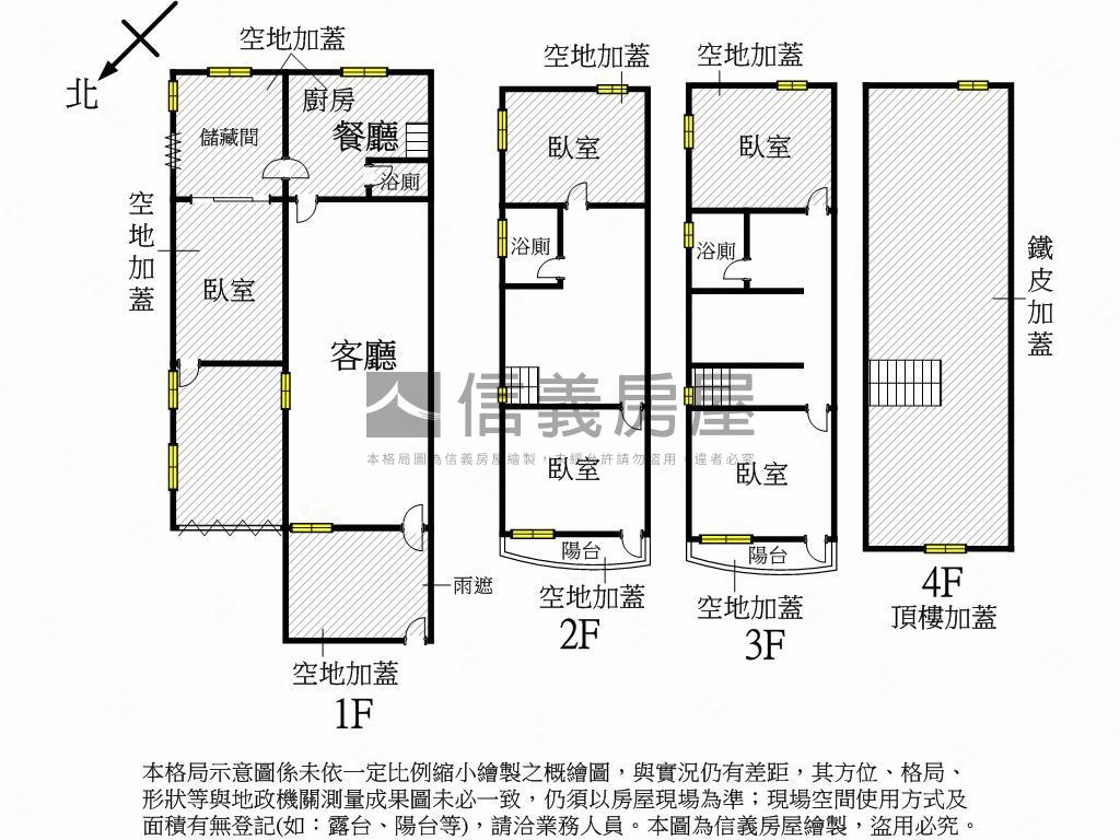 仁雄商圈臨路透天房屋室內格局與周邊環境