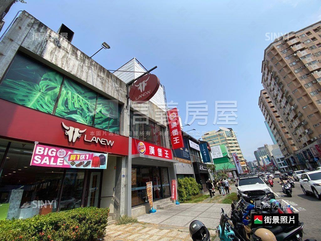 近勤美商圈河畔大面寬店面房屋室內格局與周邊環境