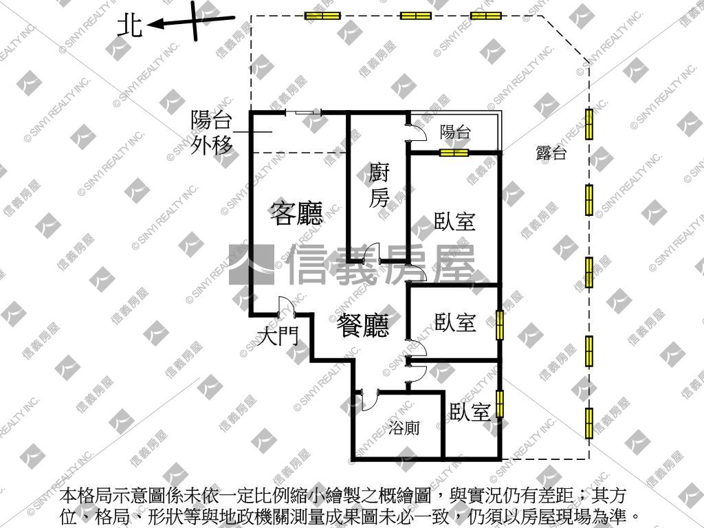 上安國小學區美三房附車位房屋室內格局與周邊環境