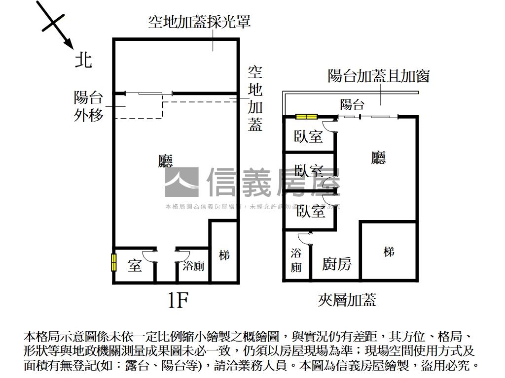 高鐵區興隆路黃金角店房屋室內格局與周邊環境