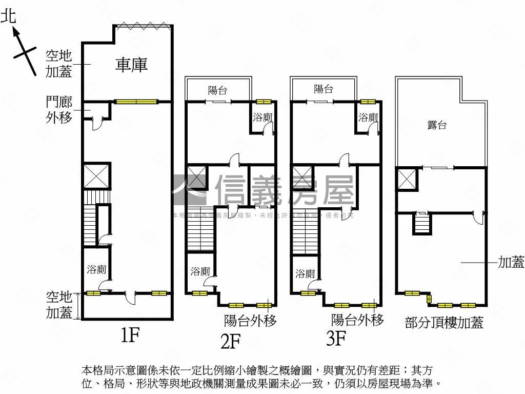 文豪現代感乙工電梯透天房屋室內格局與周邊環境