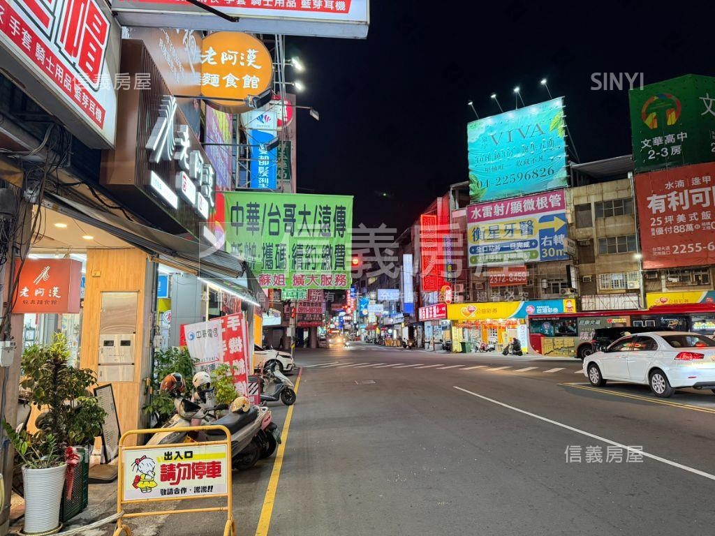 大路口！西屯漢口透天店面房屋室內格局與周邊環境