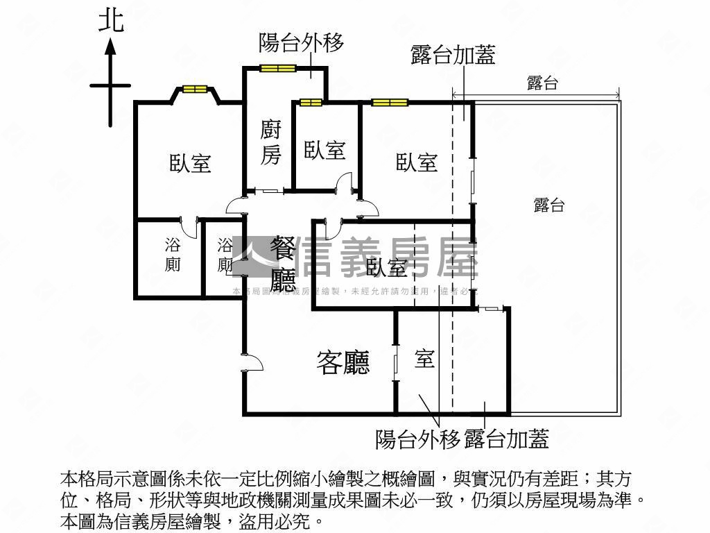 捷運宅～龍觀天下四房平車房屋室內格局與周邊環境