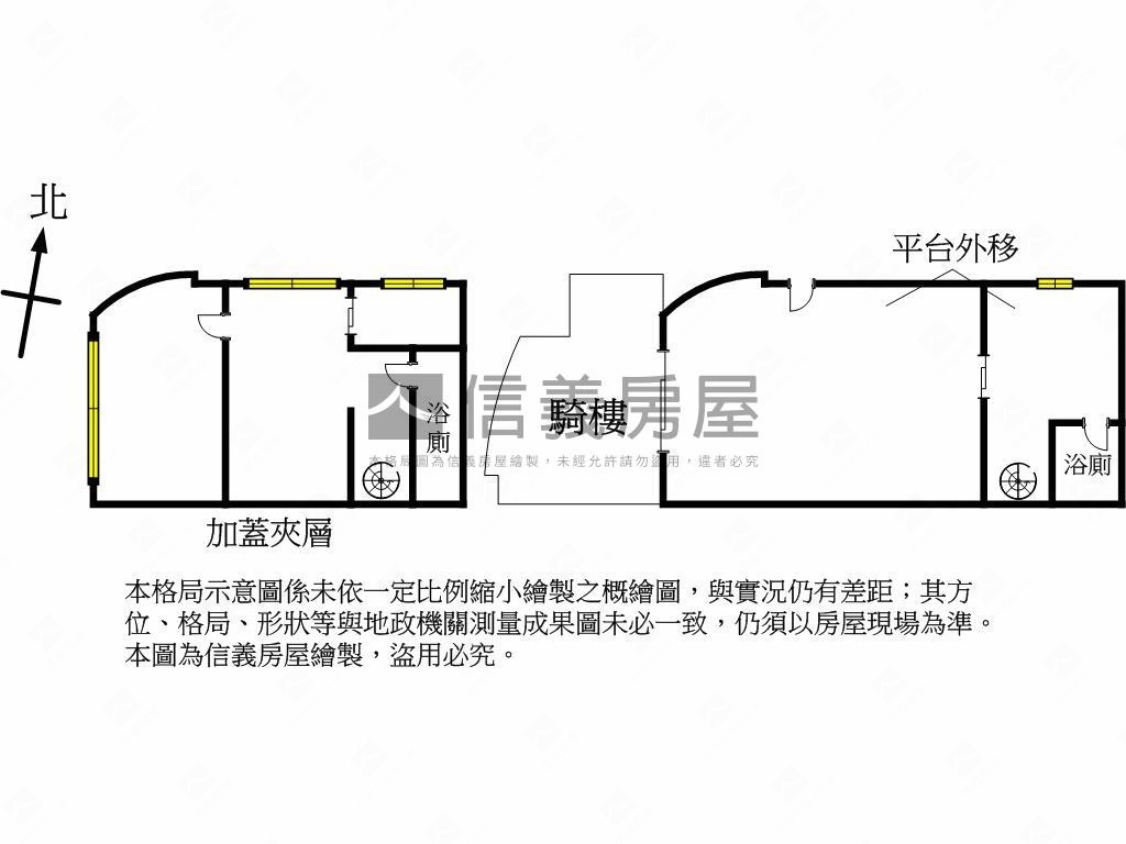統領中正一樓金店面房屋室內格局與周邊環境