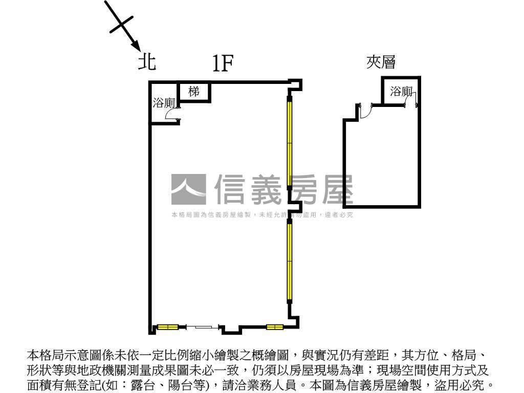 三發藍海角窗收租金店面房屋室內格局與周邊環境