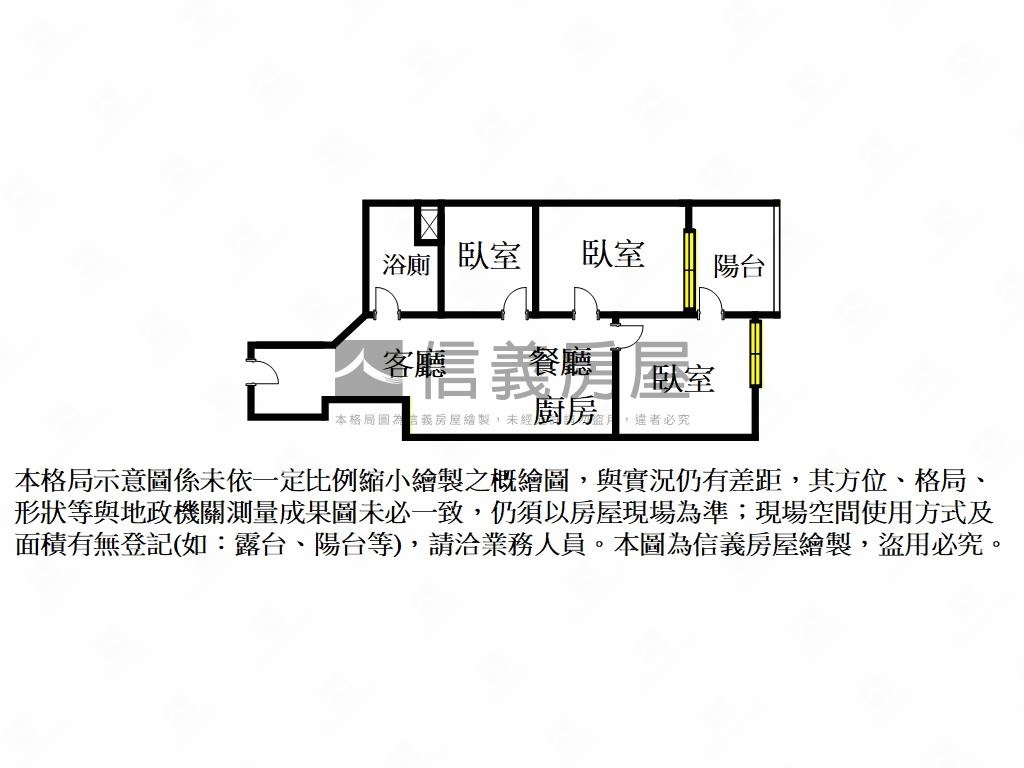 都廳大院高樓層房屋室內格局與周邊環境