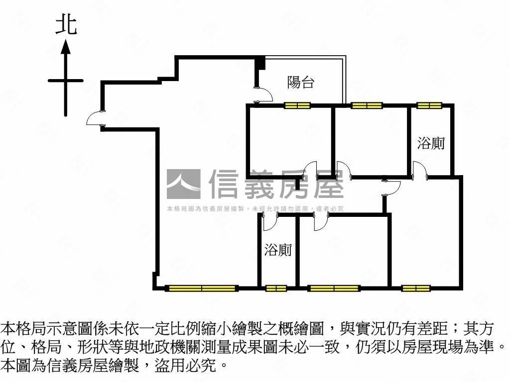 星都滙４房雙車位中高樓層房屋室內格局與周邊環境