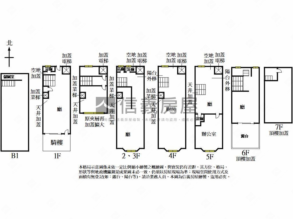 ㊖公益路市民廣場店面透天房屋室內格局與周邊環境