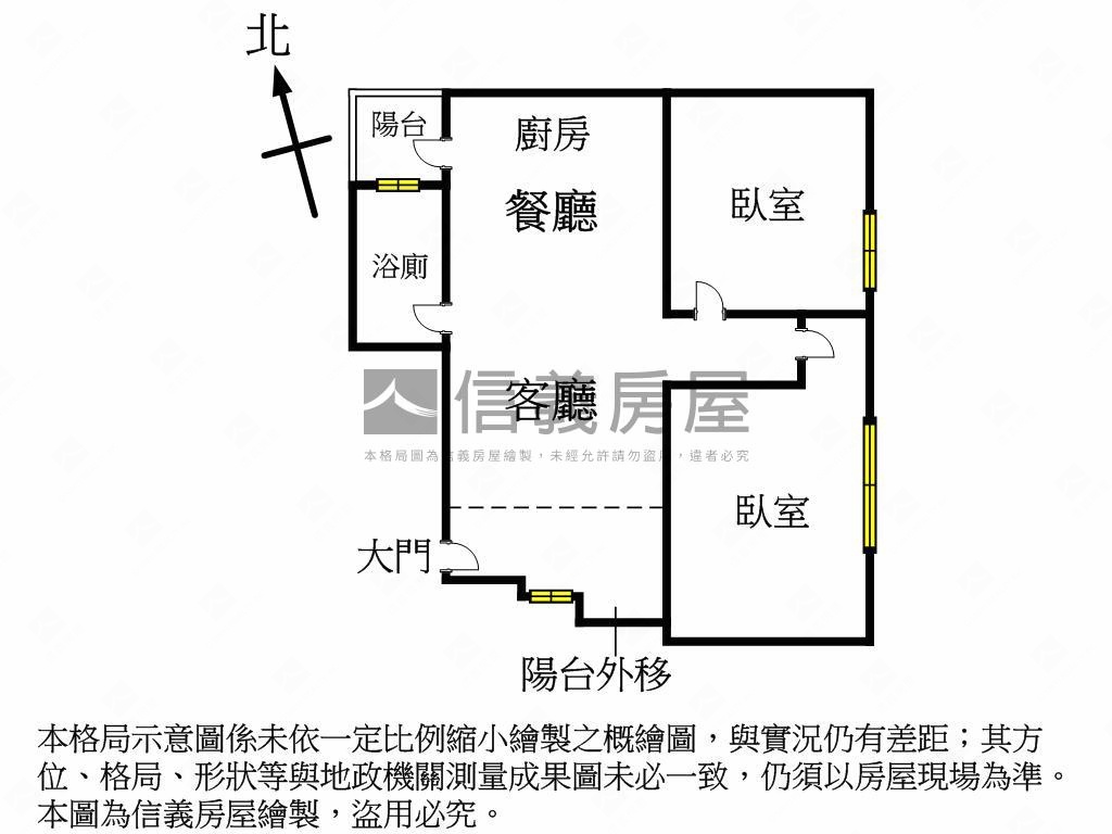 【推薦】裕誠巨蛋清新兩房房屋室內格局與周邊環境