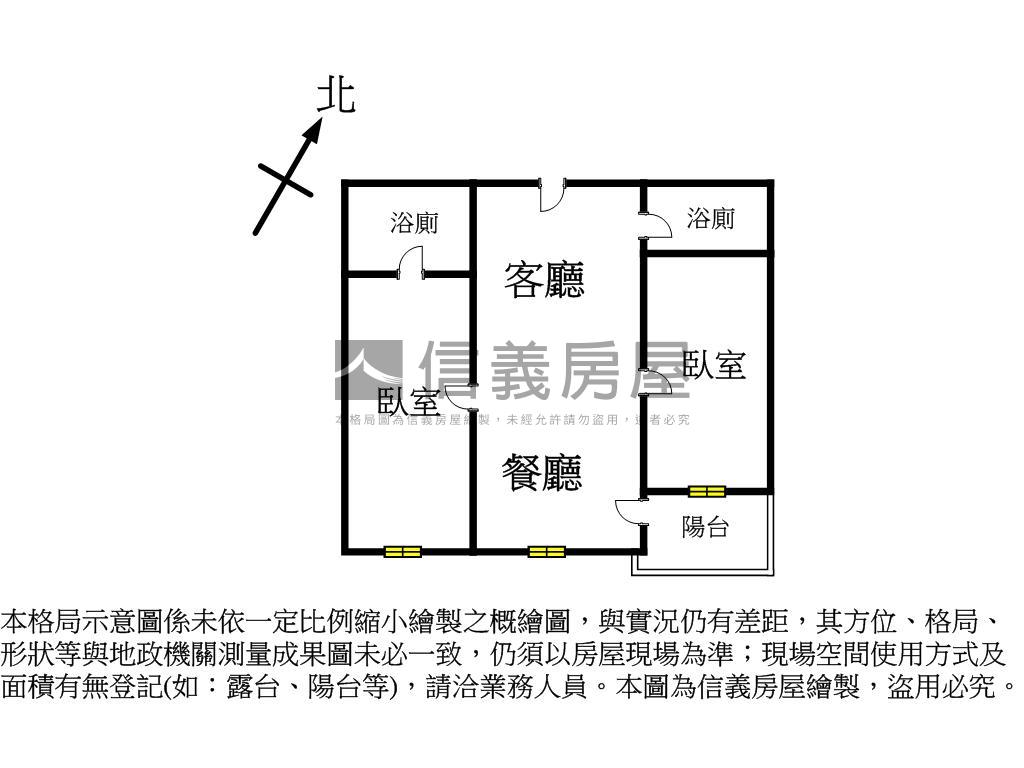 松琚質感美景兩房車位房屋室內格局與周邊環境