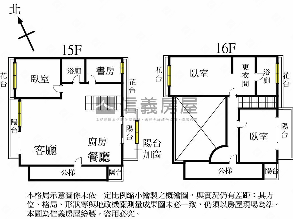 孟居樓中樓四房平車位房屋室內格局與周邊環境