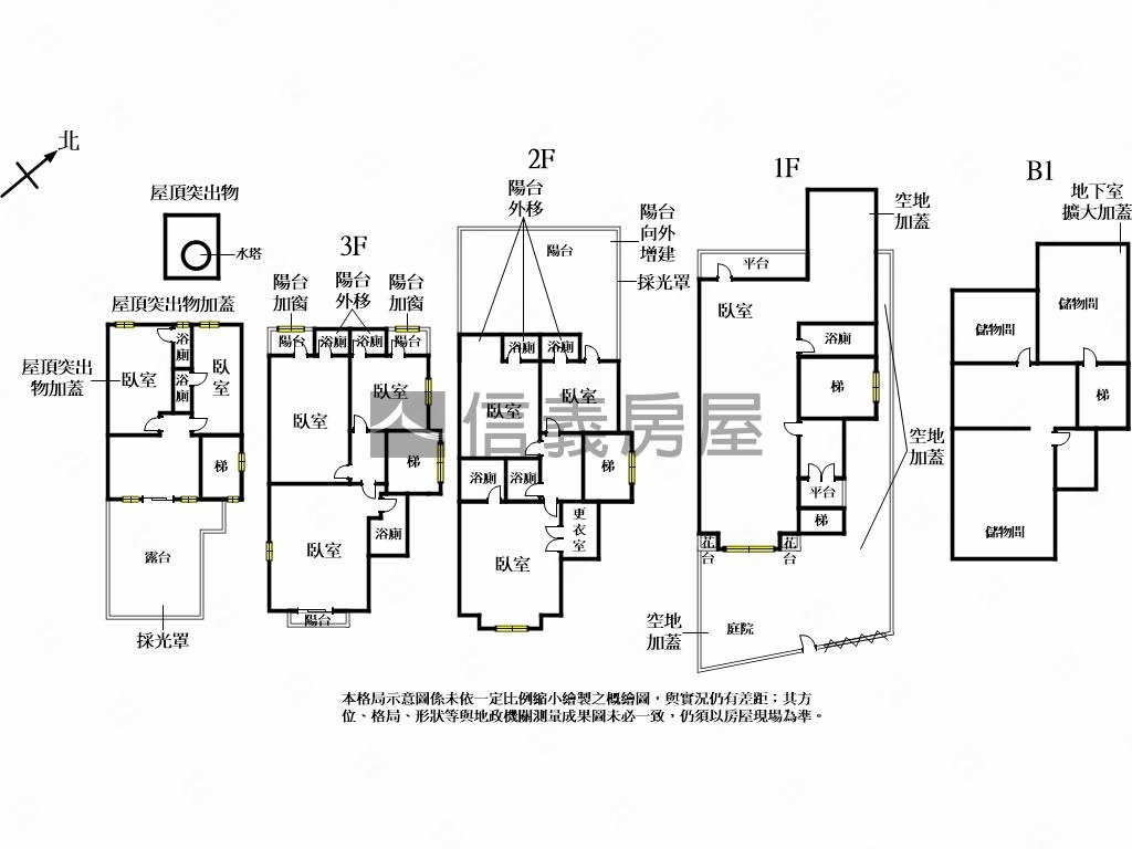 麗園稀有大空間別墅房屋室內格局與周邊環境