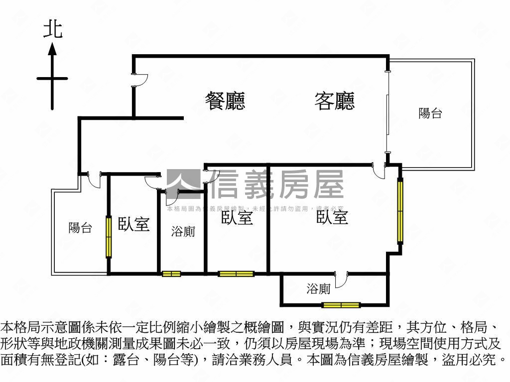 高質感社區三房平車三年屋房屋室內格局與周邊環境