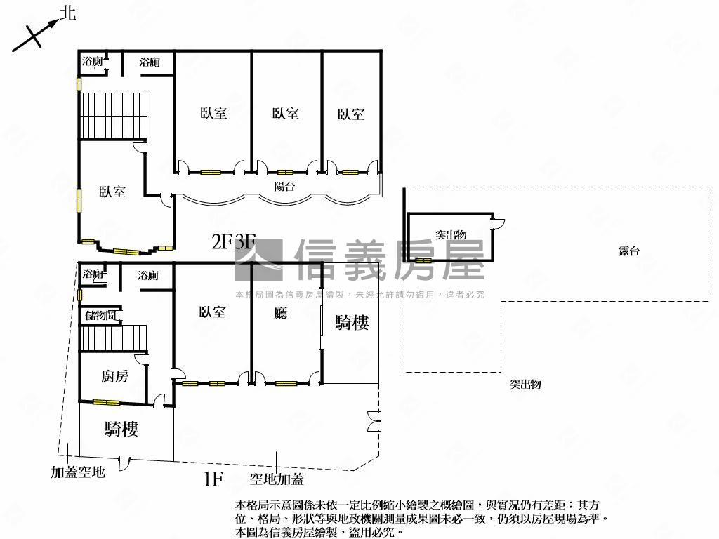 稀有面寬大地坪角間金透店房屋室內格局與周邊環境