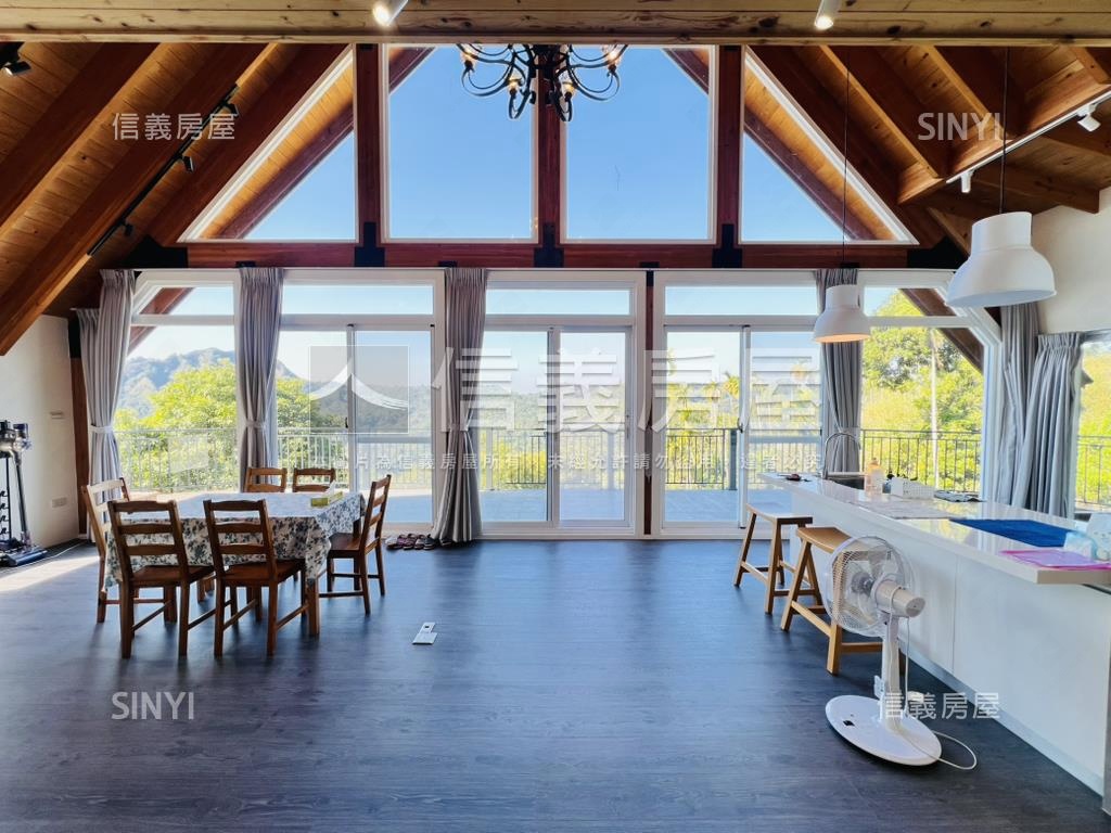 達觀山林極美景觀農地Ａ房屋室內格局與周邊環境