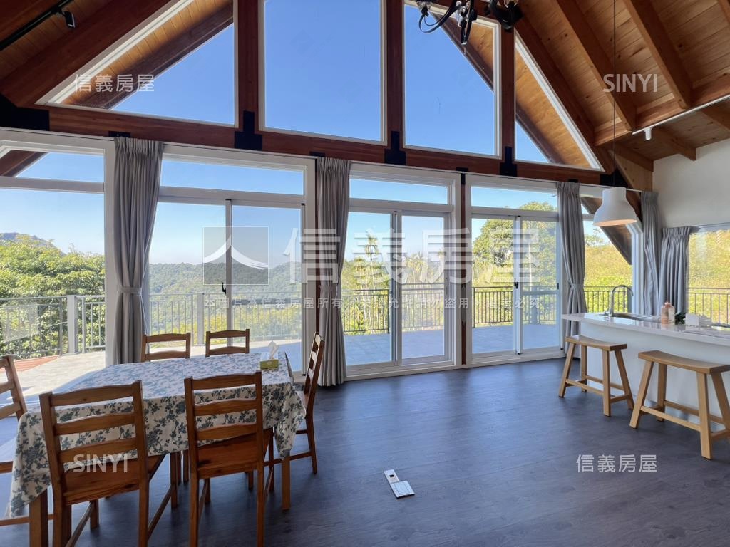 達觀山林極美景觀農地Ａ房屋室內格局與周邊環境