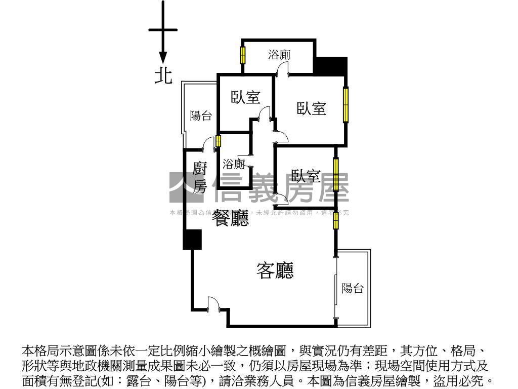 ⭐信義文華樹梢綠意美宅⭐房屋室內格局與周邊環境