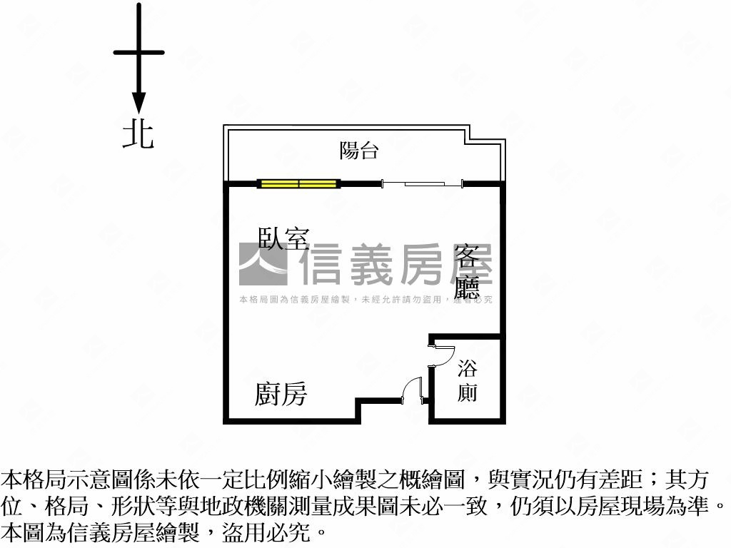 囍多‧稀有面寬套房房屋室內格局與周邊環境