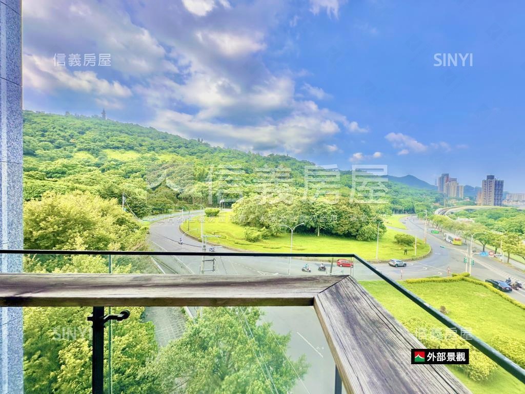 大直華廈．露臺戶稀有釋出房屋室內格局與周邊環境